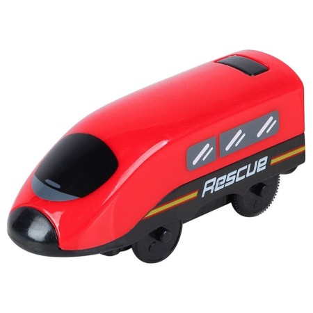 Train toy "Rescue Service", 2 items, on batteries-4