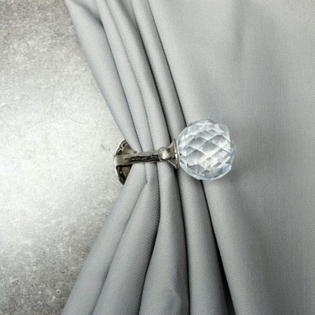 Hook for curtains ks008, one -rod, color chromium-5