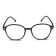 Glasses for the computer, "Master K", 14.5 x 5 x 2.5 cm, lens 5 x 5.7 cm, napkin