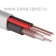 CCTV Cable Proconnect KBK-B-2, 2x0.50mm², CCA, 200 m, white, 01-4216