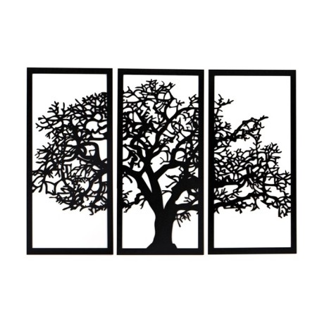 Nast -wall decor, panel for the interior "tree", 3 modules 57 x 27 cm-5