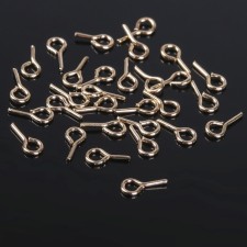 Adhesive holder for adhesive, 7 × 3 mm (set 30 pcs.), Color gold