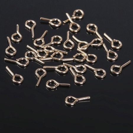 Adhesive holder for adhesive, 7 × 3 mm (set 30 pcs.), Color gold