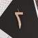 Candle for the cake, number "7", champagne.