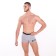 Panties men's boxers "Shark", color gray melange, size 54
