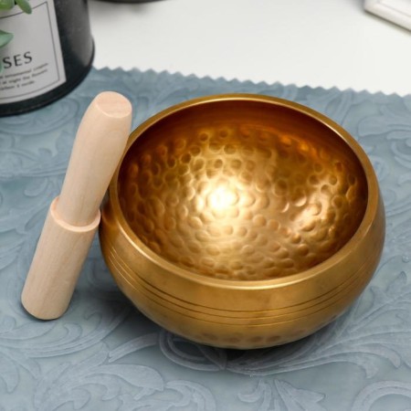 Singing Chalice Metal "Points" with a resonator 7x11x11 cm