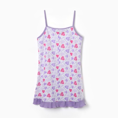 Night shirt female, color lilac, size 52-7