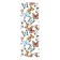 Czech for a chair "Roy butterflies", decorative, velor