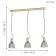 Lebalio 3x40W chandelier E27