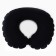The headrest "black" shape of the oval
