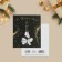Set of postcards-Mini "Happy New Year", 20 pieces, 8.8 x 10.7 cm, New Year
