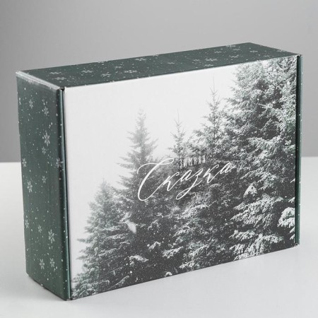 Folding box "Winter Tale", 30.7 x 22 x 9.5 cm, New Year-2