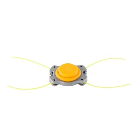 Denzel 96363 trimmer head, MAX 2.4 mm fishing line, puck/nut M8/M10, full -time fasteners