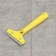 Scraper for windows, walls and floor with a blade
