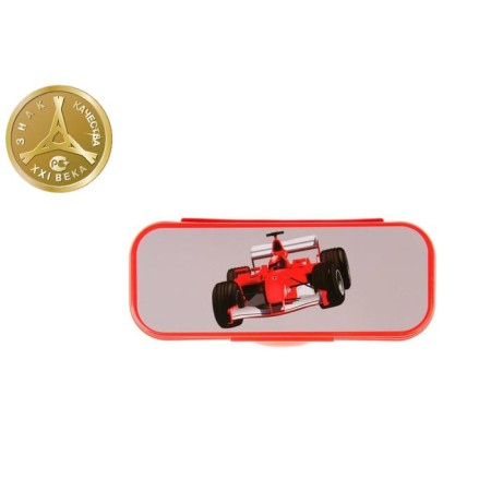 Penal-footwalk Istanm "Car", 90 x 217 x 43 mm, plastic, red-1