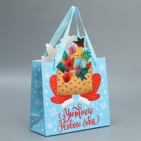 Gift Package "Cozy New Year", 25 x 30 x 10 cm, New Year-1