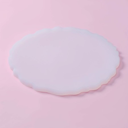 Mold Dolyana "Estel", silicone, d = 34 cm, transparent-2