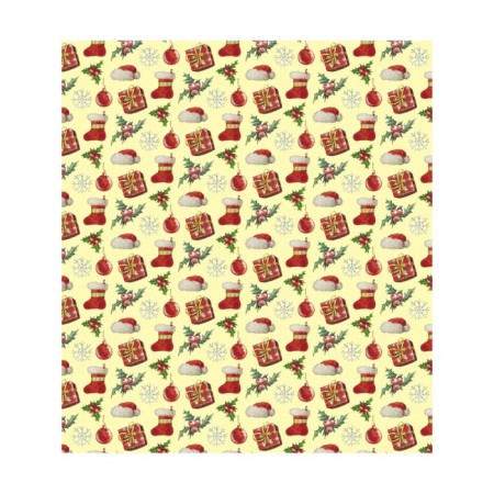 Set of napkins for setting the table "New Year's gifts", rectangular, size 32x46 cm, 4 pcs-2