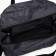 Road bag on a zipper, folding in a cosmetic bag, black color