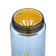 Water bottle, 550 ml, 22.5 x 6.7 cm, sieve, blue