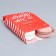 Package Package Package, craft, V-shaped bottom "from Santa Claus", 20 x 10 x 7 cm, new year