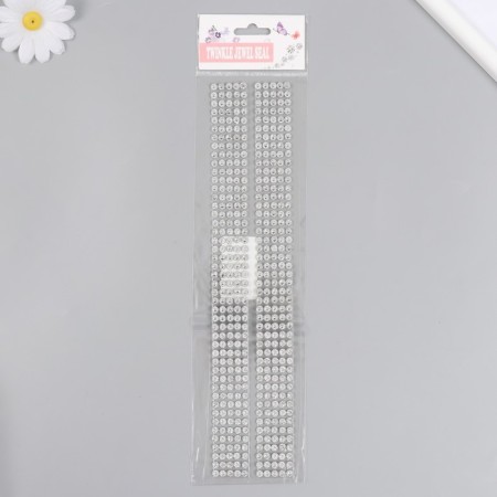 Semi -busines self -adhesive d 5 mm, silver-2