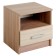 Tumbling bedside eco 400x375x468 ash shimo bright/dark