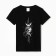 Women's T -shirt "Moon", Black color, size 52