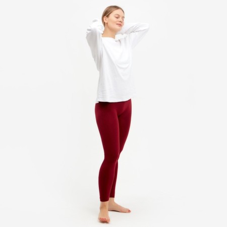 Female thermal underwear (leggings), red color, size 50-52 (l)-7