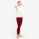 Female thermal underwear (leggings), red color, size 50-52 (l)