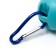 A container with a flashlight, cleaning packages for dogs (roll 15 pcs), blue