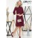 Women's dress "Decent lady", size 54