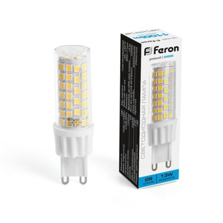 LED LED Feron, G9, 13 W, 175-265 V, daylight