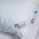 Pillow, size 50x70 cm, white blue color