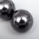 Magnetic balls "Black" set 2 pcs d = 2.5 cm