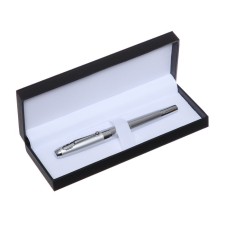 Gift Roller handle, in the leatherette case, silver case