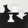 Figures for demonstration chess, king h = 6.3 cm, pawn h = 5.5 cm