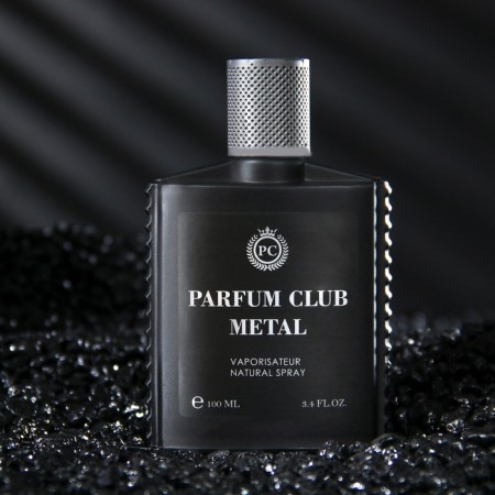 Men's toilet water Parfum Club Metal, 100 ml (based on Egoiste Platinum (Chanel)-6