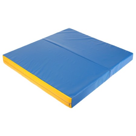 Mat, 100x100x10 cm, 1 addition, blue/yellow color-2