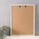 Photo frame plastic 30x40 cm "Basket weaving" white 33.4x43.4 cm