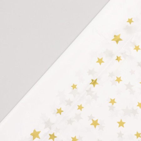 Set of dishes "Happy Birthday", golden stars-5