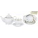 Tea set of Balsford "Grace", porcelain, 13 items