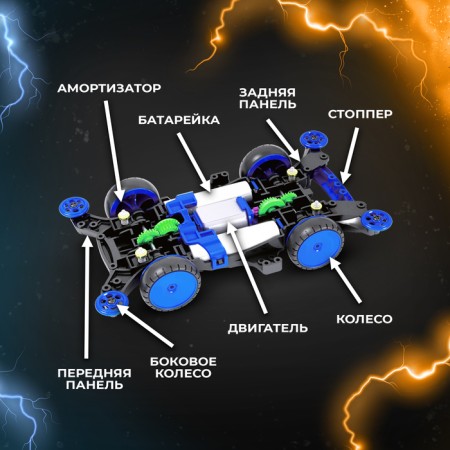 Electronic designer "Night Lightning", 4WD-3