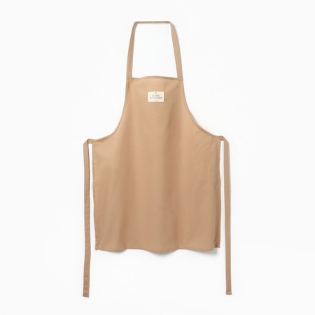 Apron Ethel ECO, col. Beige, 60x70 cm, 70% HL, 30% linen, 190 g/m2-5