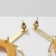 Earrings Assorted "deja vu", yellow color in gold