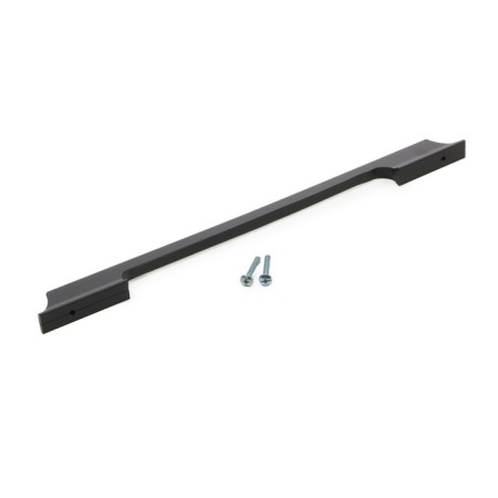 Cappio bracket handle, aluminum, m/o 288 mm, black color with gray insert-7