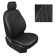 Auto -Chelecs from eco -leather rhombus for Hyundai Solaris II SD, ass. 60/40, 2017-n.