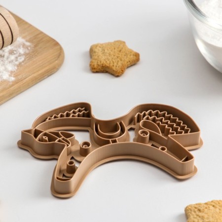 Cooking form "horse", cutting, stamp, color mix-1