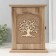 Klyuchnitsa tree 6 hooks "Tree of life" burlap 26.5x20.5x6 cm