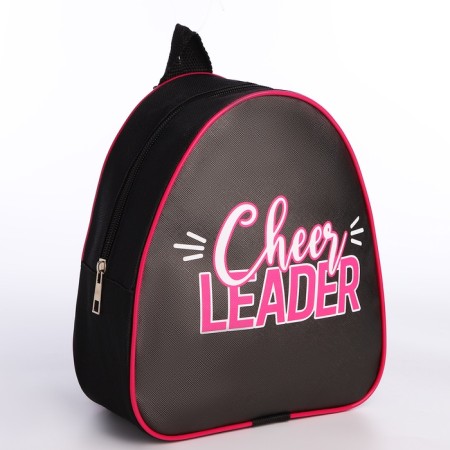 Baby backpack for the girl "Chirling", 23x20.5 cm, lightning department, black color-1